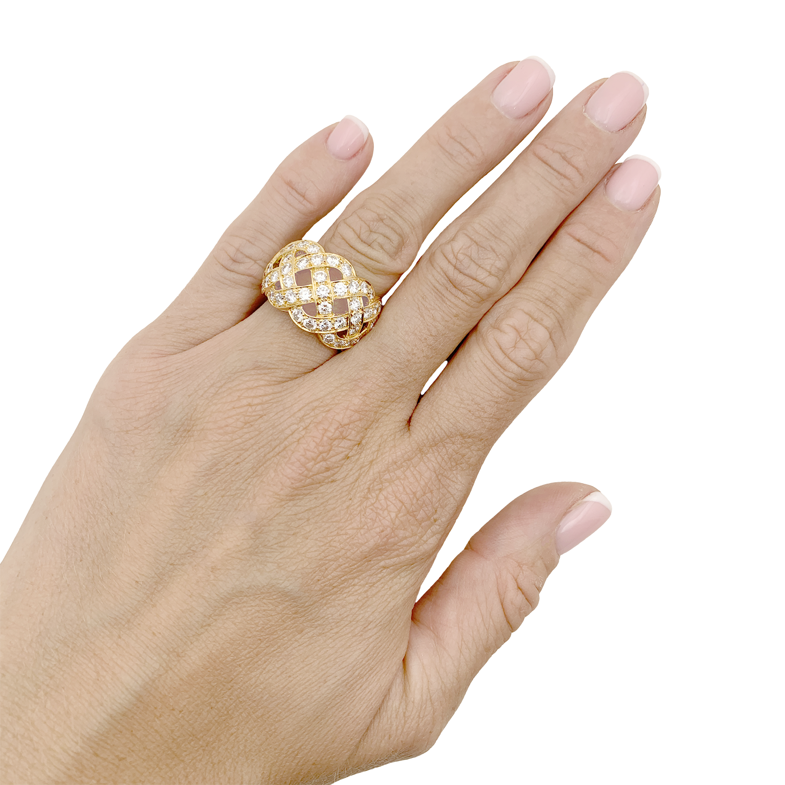 Bagues Diamant Cristal Romantique Van Cleef