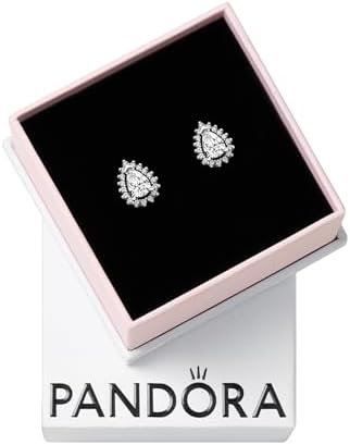 Boucles Oreilles Diamant Or 18K Elegant Pandora
