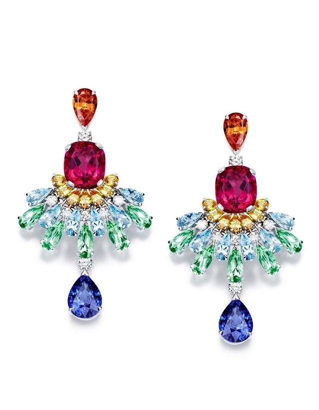 Boucles Oreilles Mode Vert - Piaget