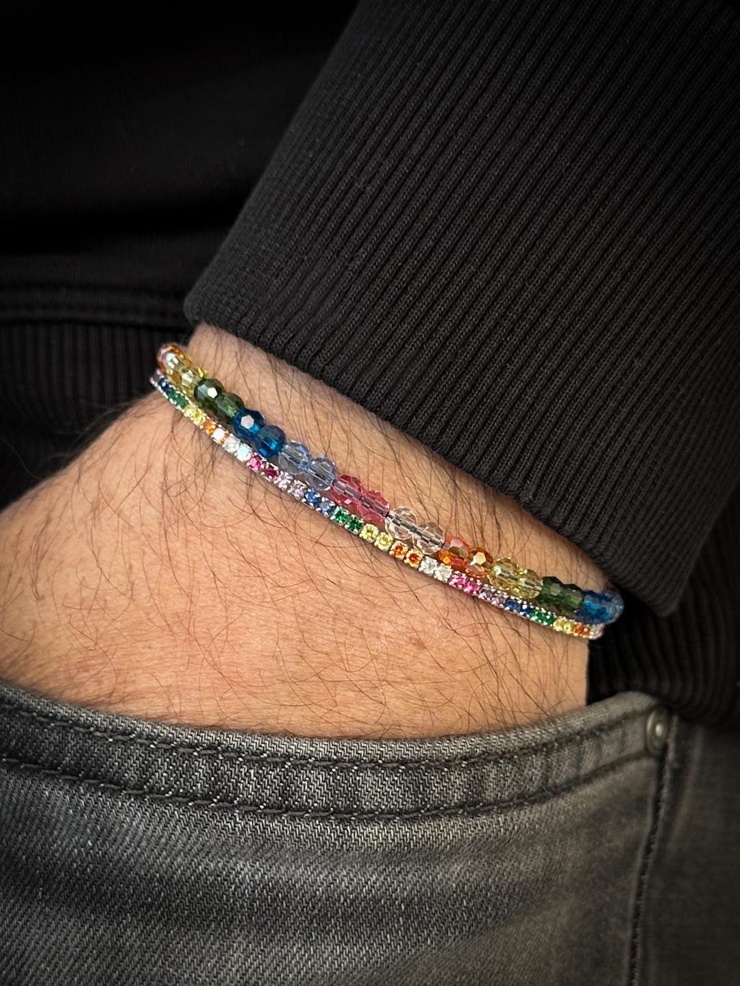 Bracelets En Or Argent 925 Moderne Swarovski