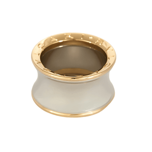 Bulgari Bagues Solitaire Minimaliste - Titane