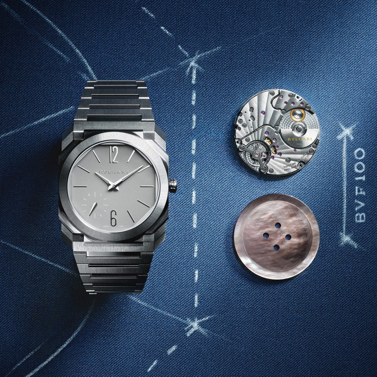 Bulgari Broches Mode Titane