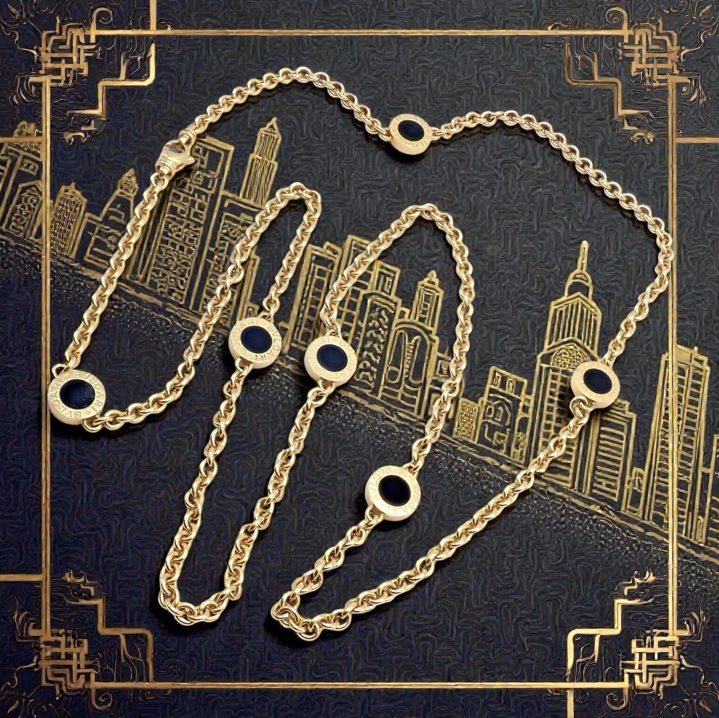 Bulgari Pendentifs Or Titane - Rose