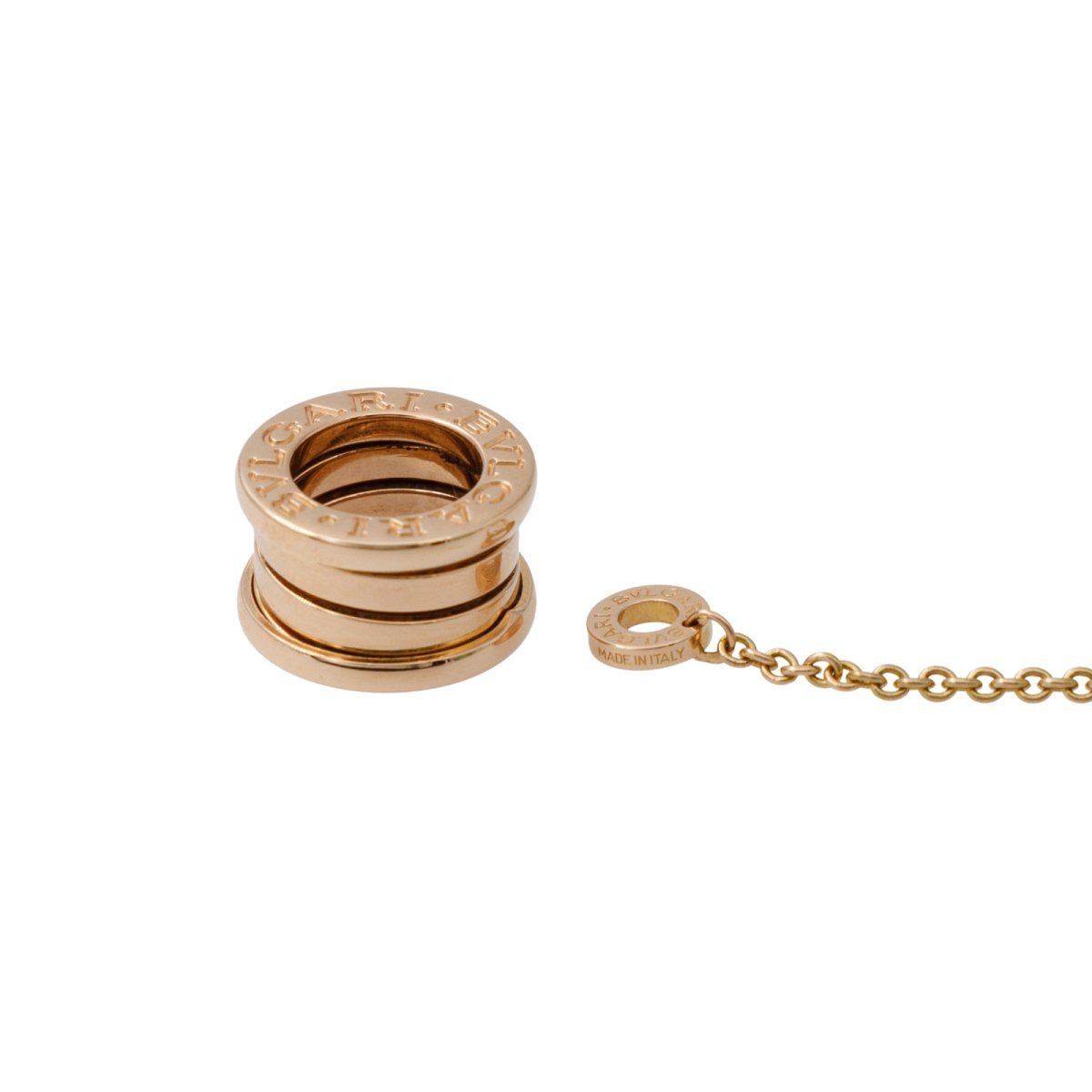 Bulgari Rose Pendentifs Perles Titane