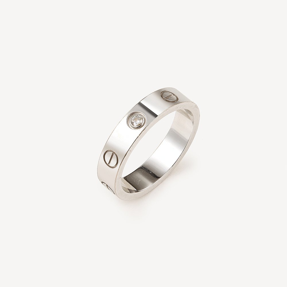 Cartier Bagues Avec Diamants 2 Classique - Acier Inoxydable