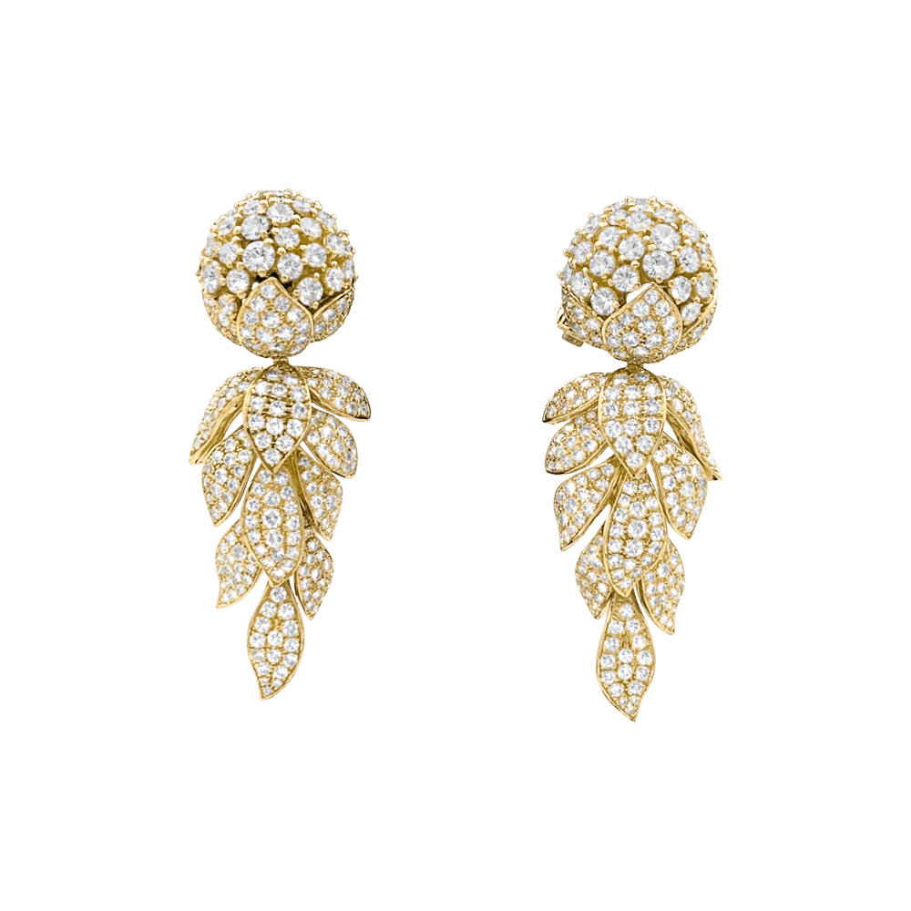 Cartier Boucles Doreilles En Diamant 296 Acier Inoxydable