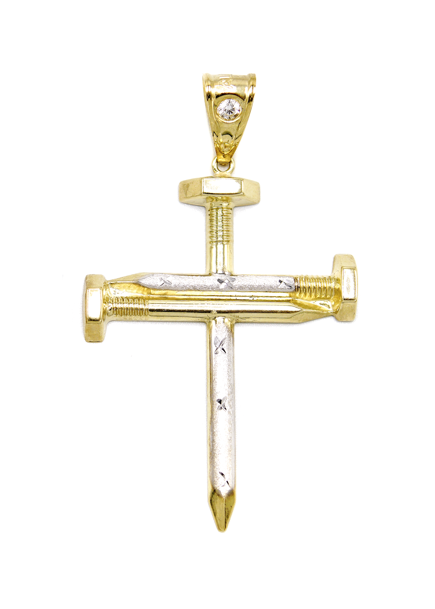 Cartier Pendentifs Croix Plaque Or