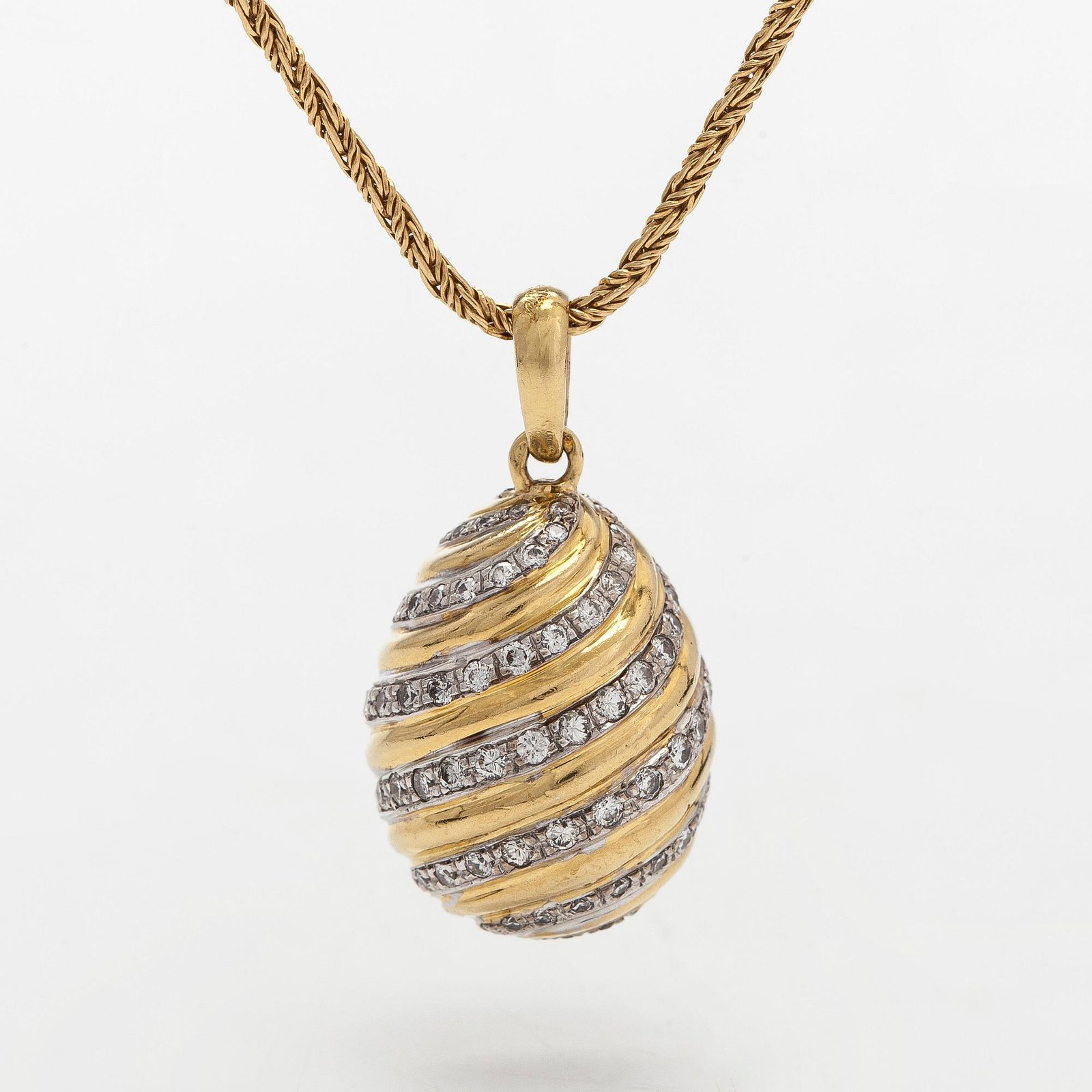 Cartier Pendentifs Diamant Acier Inoxydable - Or