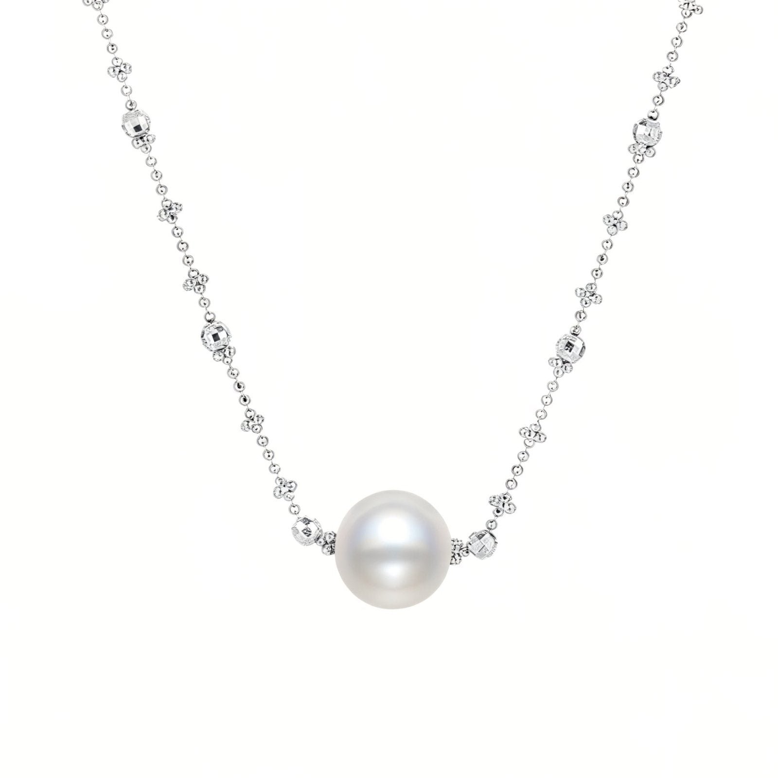 Collier Argent Occasion Speciale Brille