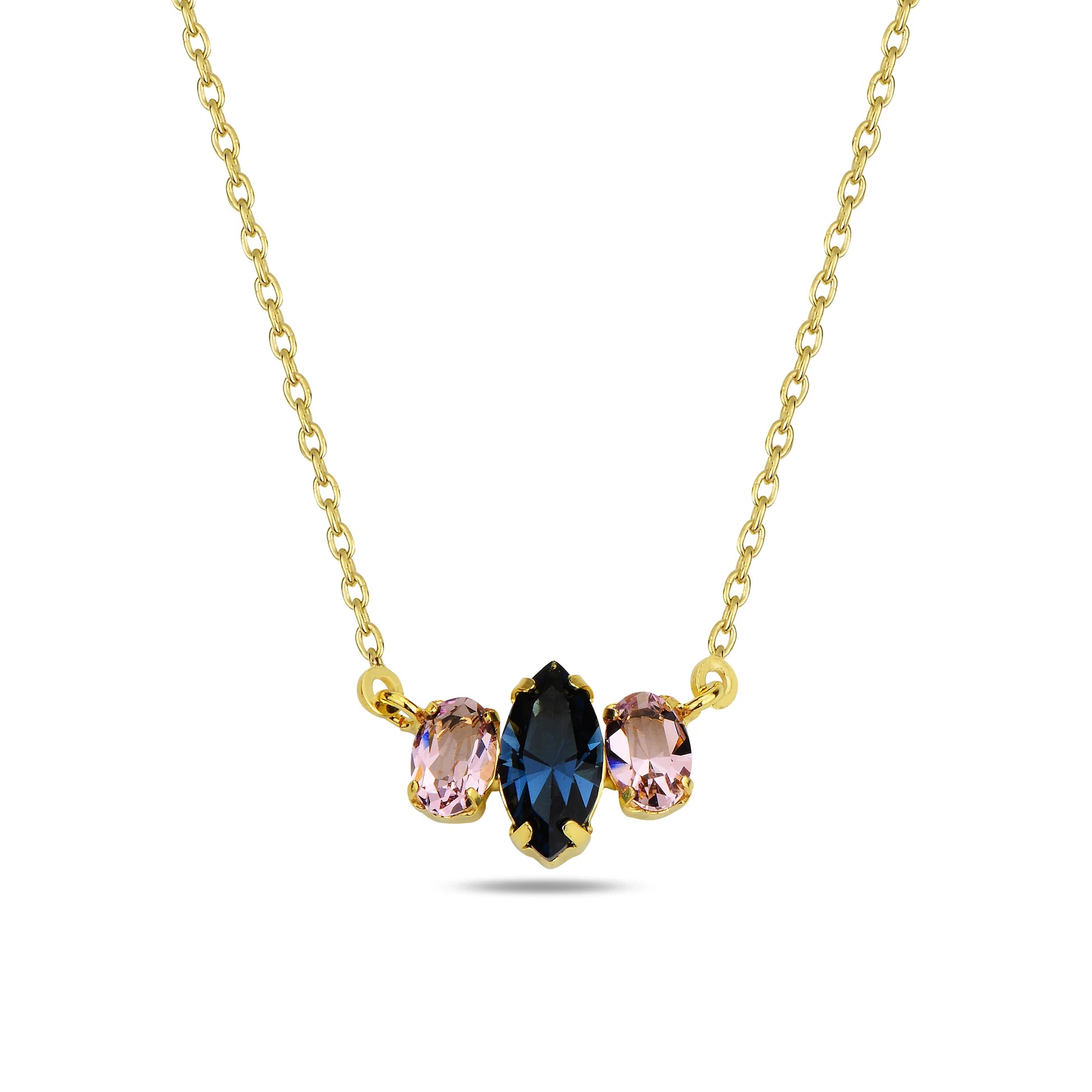 Colliers Or Argent 925 Moderne Swarovski
