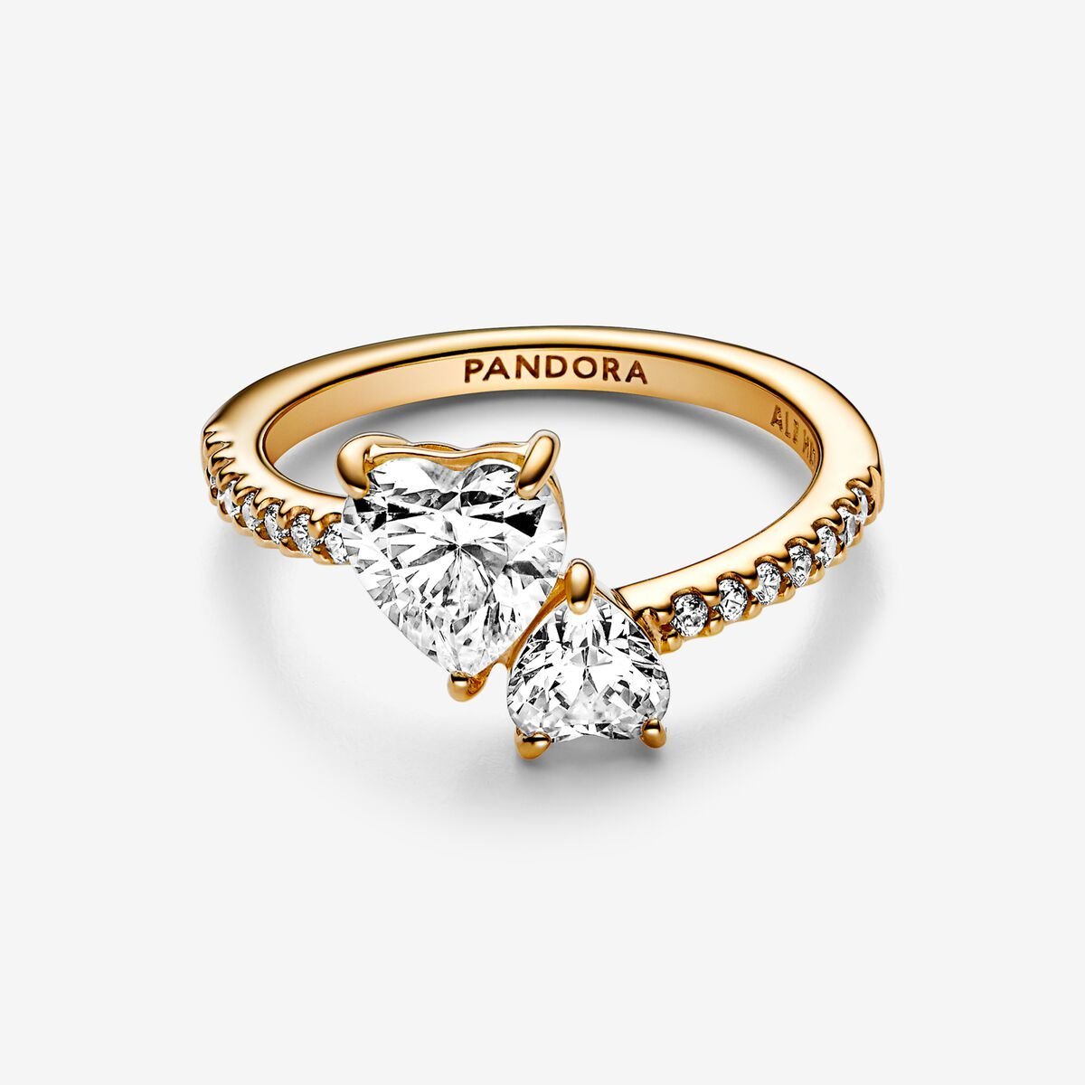 Elegant Bagues Alliance Or 18K Pandora