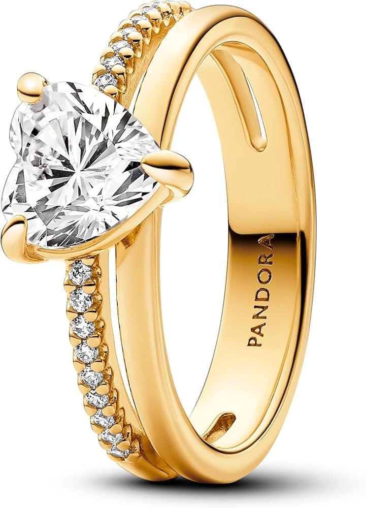 Elegant Bagues Mode Or 18K Pandora
