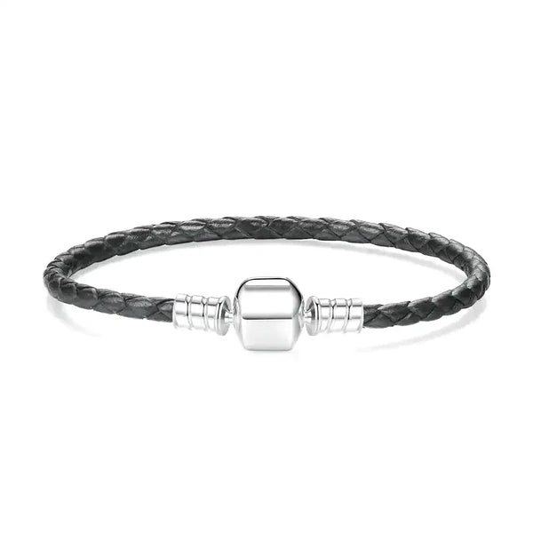 Elegant Bracelets Argent Noir - Pandora