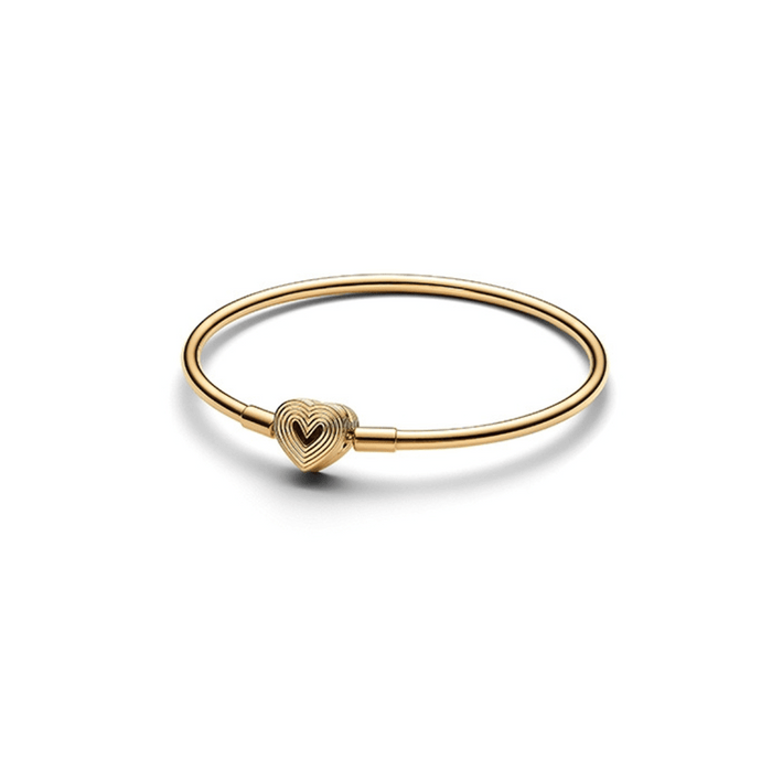 Elegant Bracelets En Cuir Or 18K Pandora