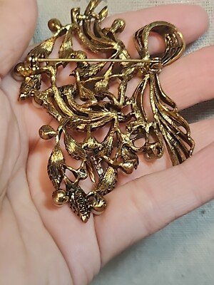 Elegant Broches Perles Or 18K Pandora