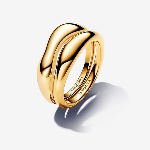 Elegant Ensembles Collier Et Bague Or 18K Pandora
