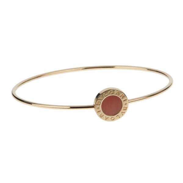 Minimaliste Bracelets Cuir Rose - Bulgari