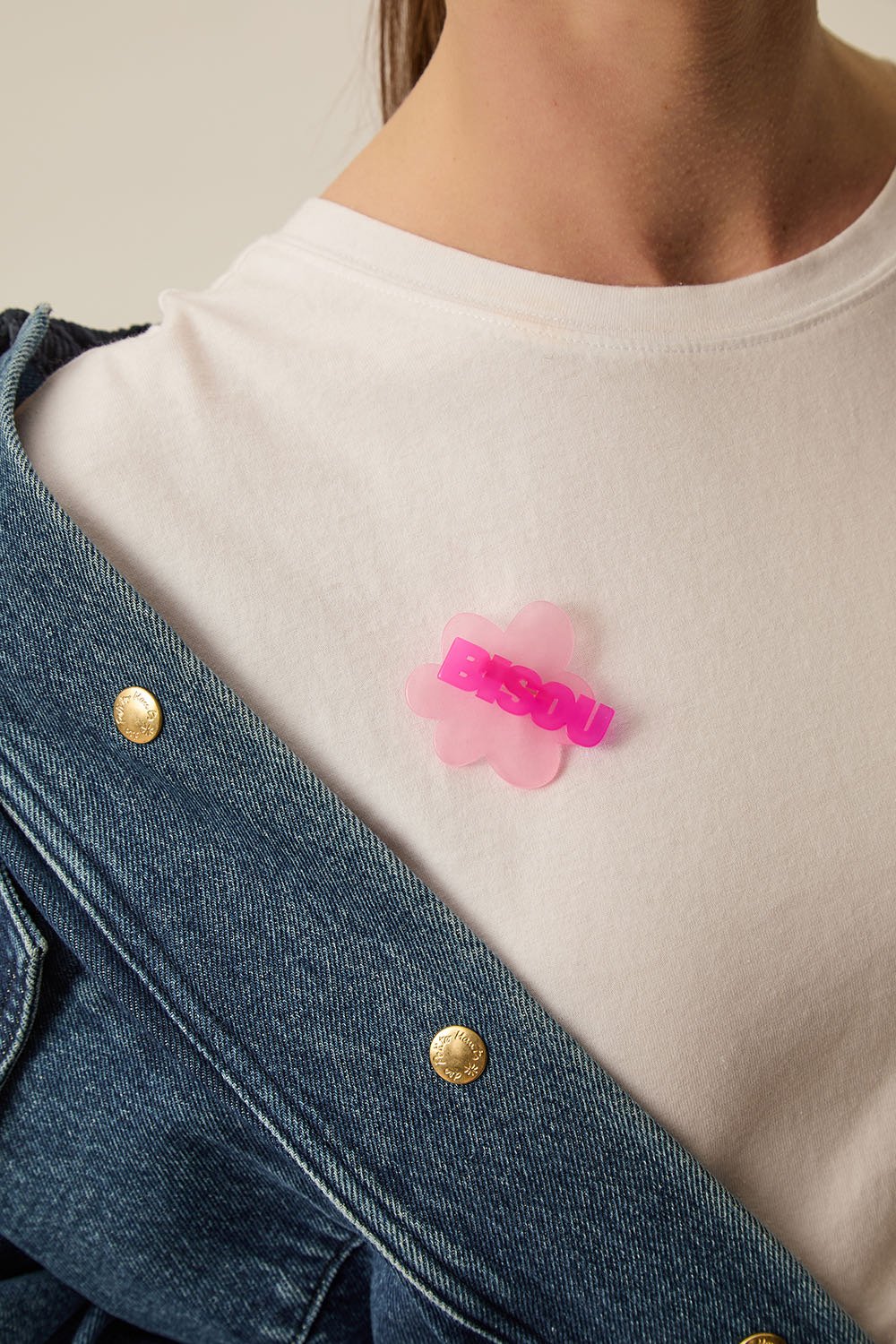 Minimaliste Broches Fleurs Rose - Bulgari