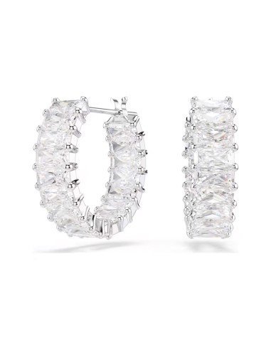 Moderne Boucles Oreilles Diamant Blanc - Swarovski