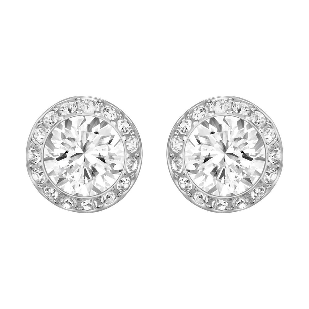 Moderne Boucles Oreilles Diamant Blanc - Swarovski
