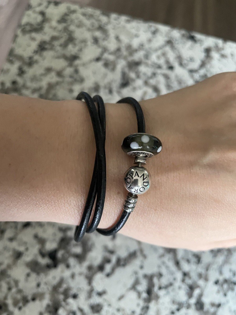Pandora Bracelets Mode Or 18K - Noir