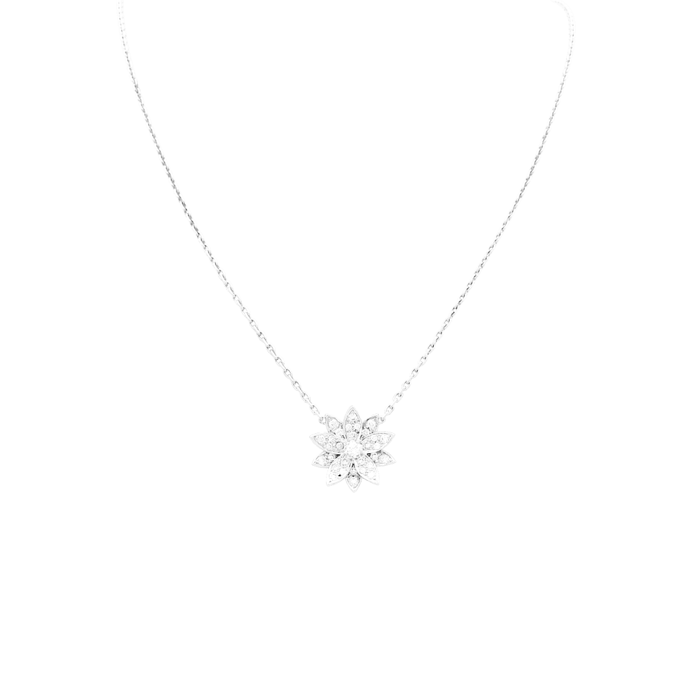 Pendentifs Argent Cristal Romantique Van Cleef