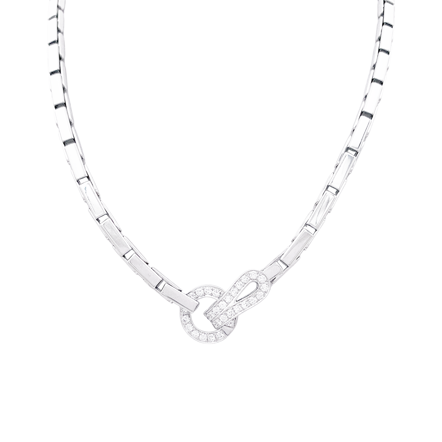 Pendentifs Avec Diamants 329 Acier Inoxydable Cartier