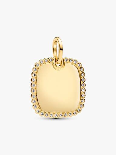 Pendentifs Initiales Or 18K Elegant Pandora