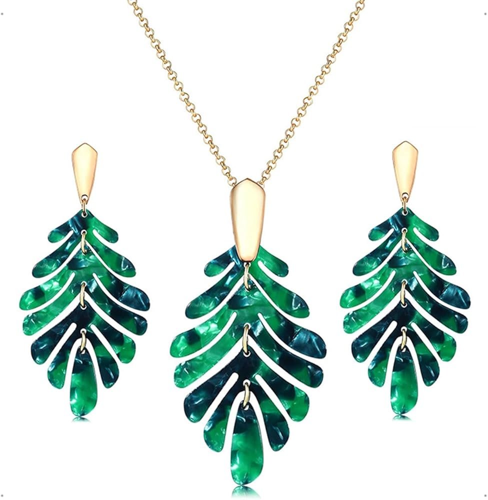 Piaget Ensembles Collier Et Boucles Doreilles Perle - Vert