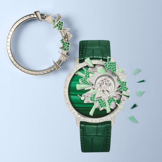 Piaget Vert Pendentifs Mode Perle