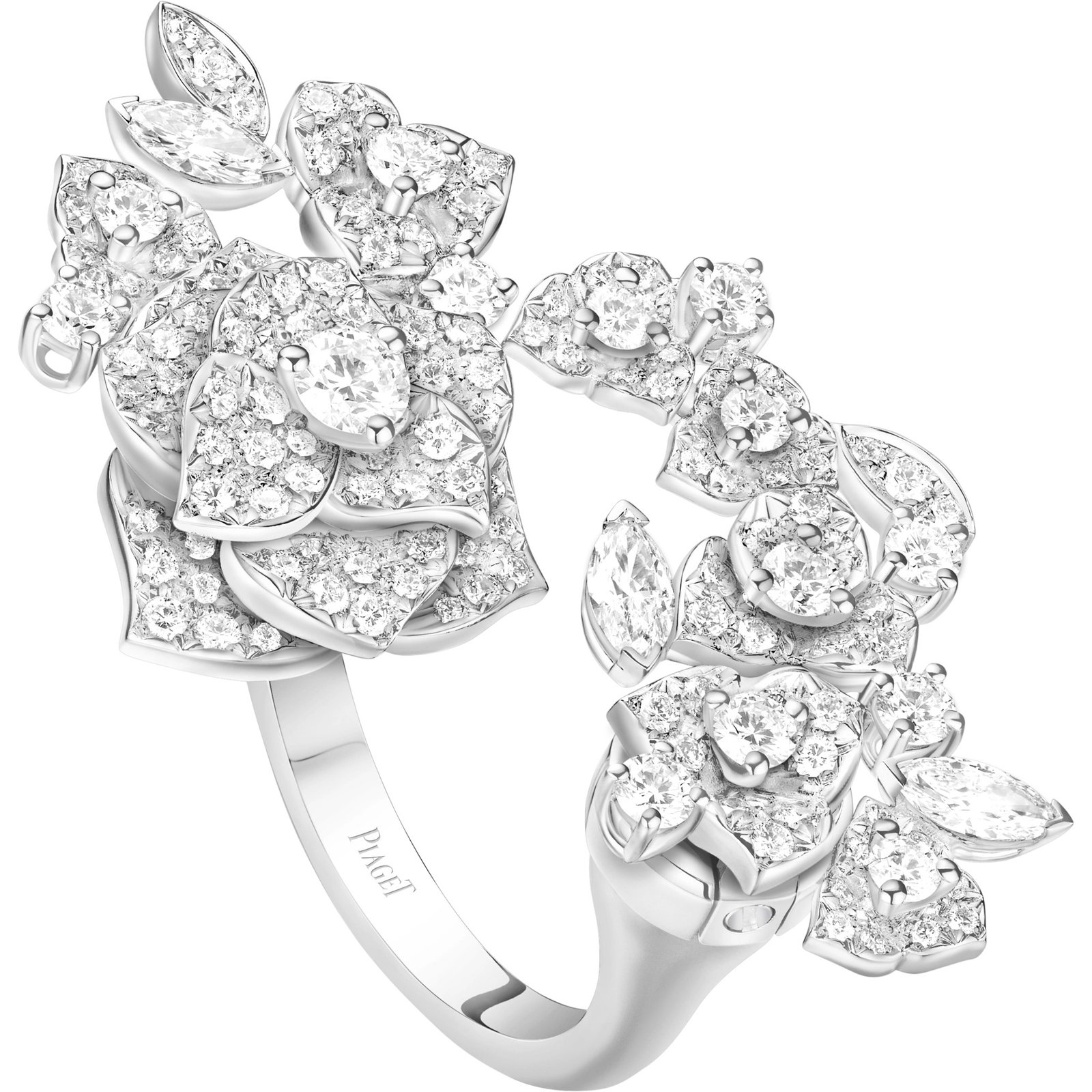 Romantique Bagues Argent Cristal Van Cleef