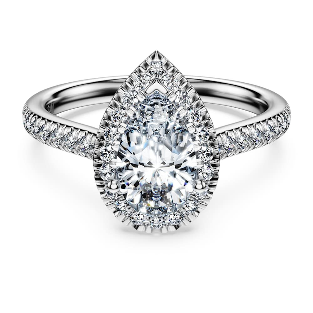 Swarovski Bagues Diamant Argent 925 - Blanc