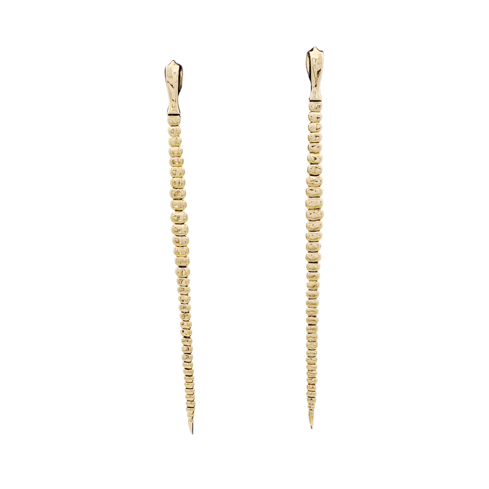 Tiffany Boucles Doreilles Pendantes Vintage - Plaque Or