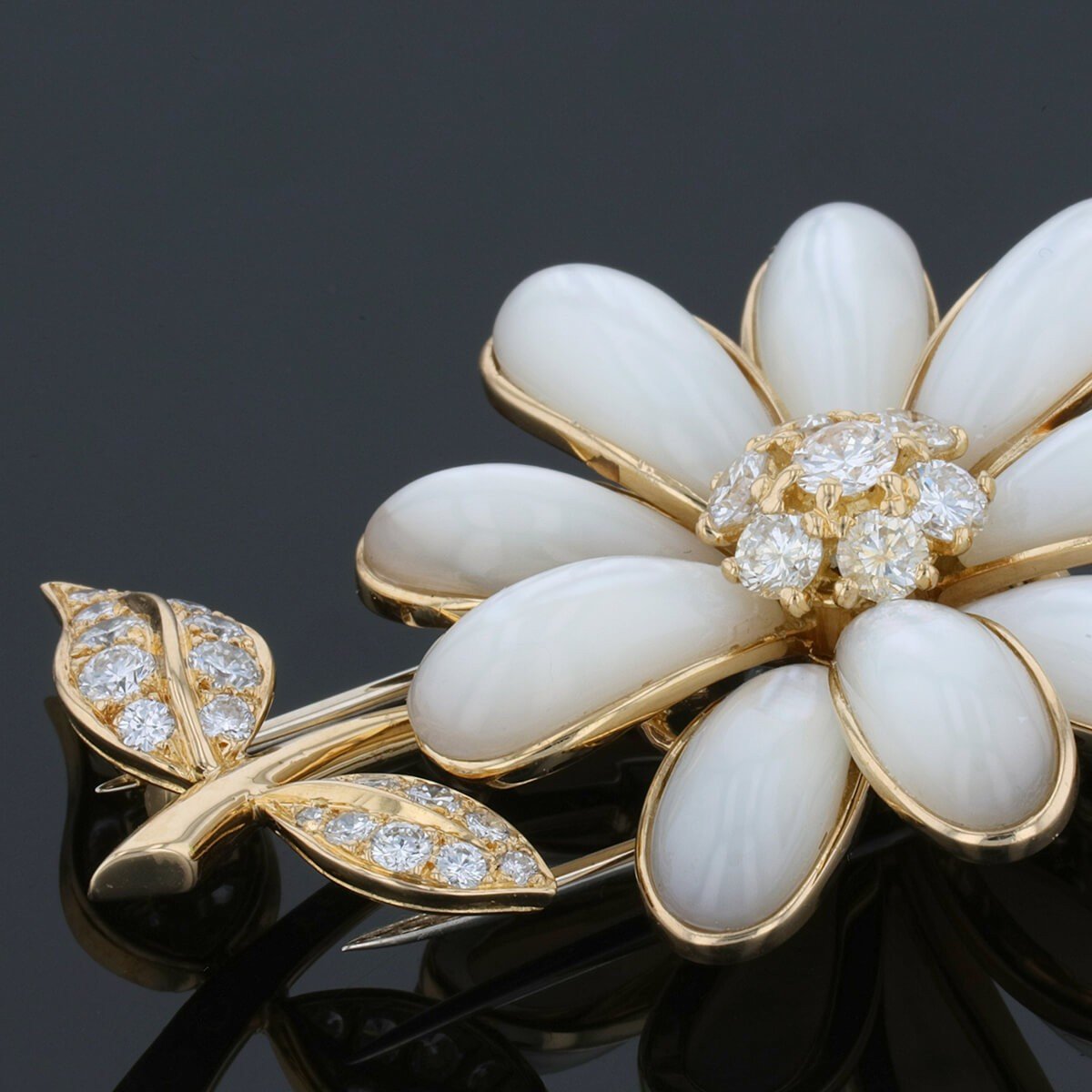 Van Cleef Broches En Perles Cristal