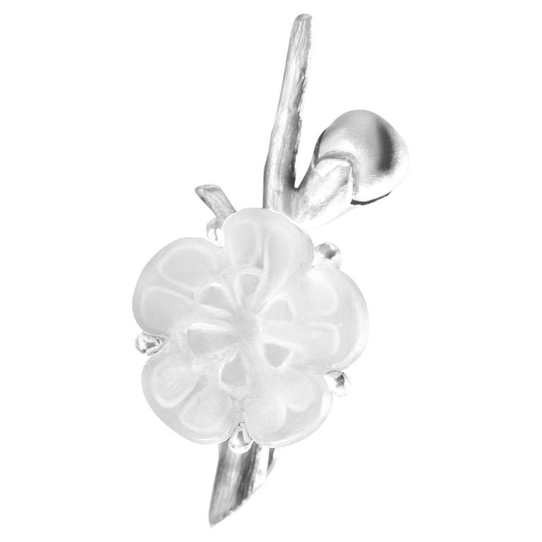 Van Cleef Broches Florales Romantique - Cristal