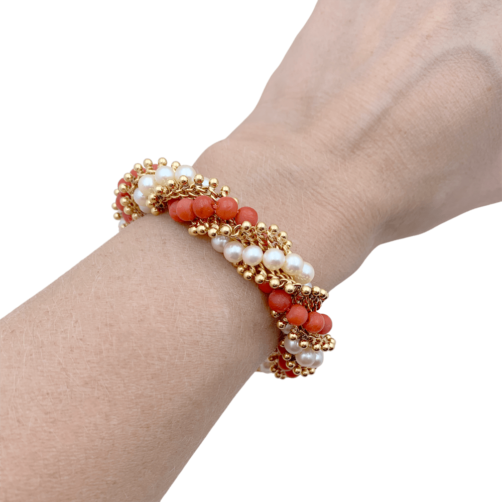 Van Cleef Rouge Bracelets Argent Cristal