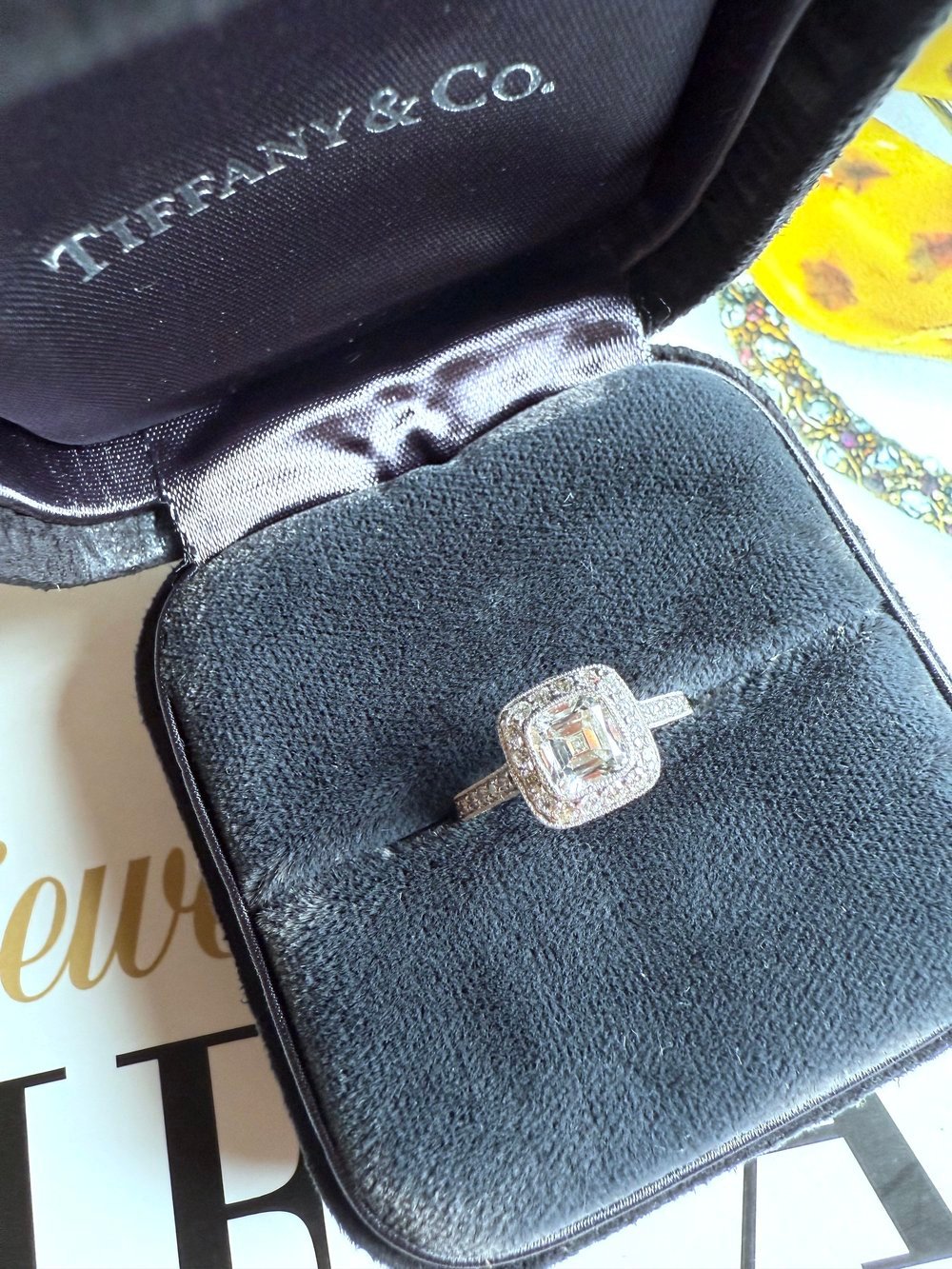 Vintage Bagues Diamant Argent - Tiffany