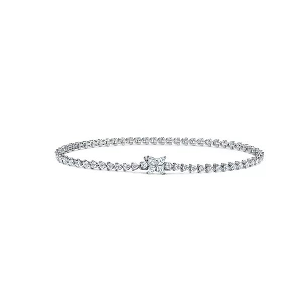 Vintage Bracelets Tennis Argent - Tiffany