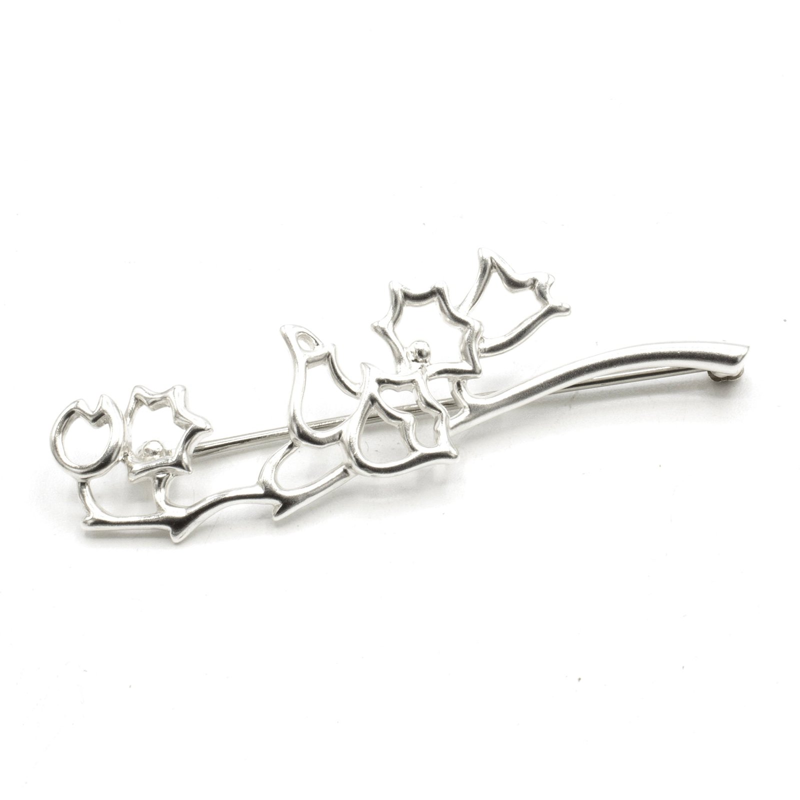 Vintage Broches Mode Argent - Tiffany