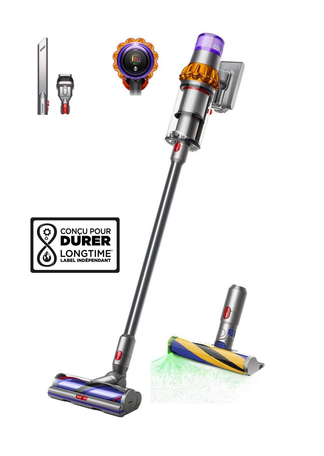 Aspirateur Dyson V15 Detect - Type: Appareil eeeélectronique