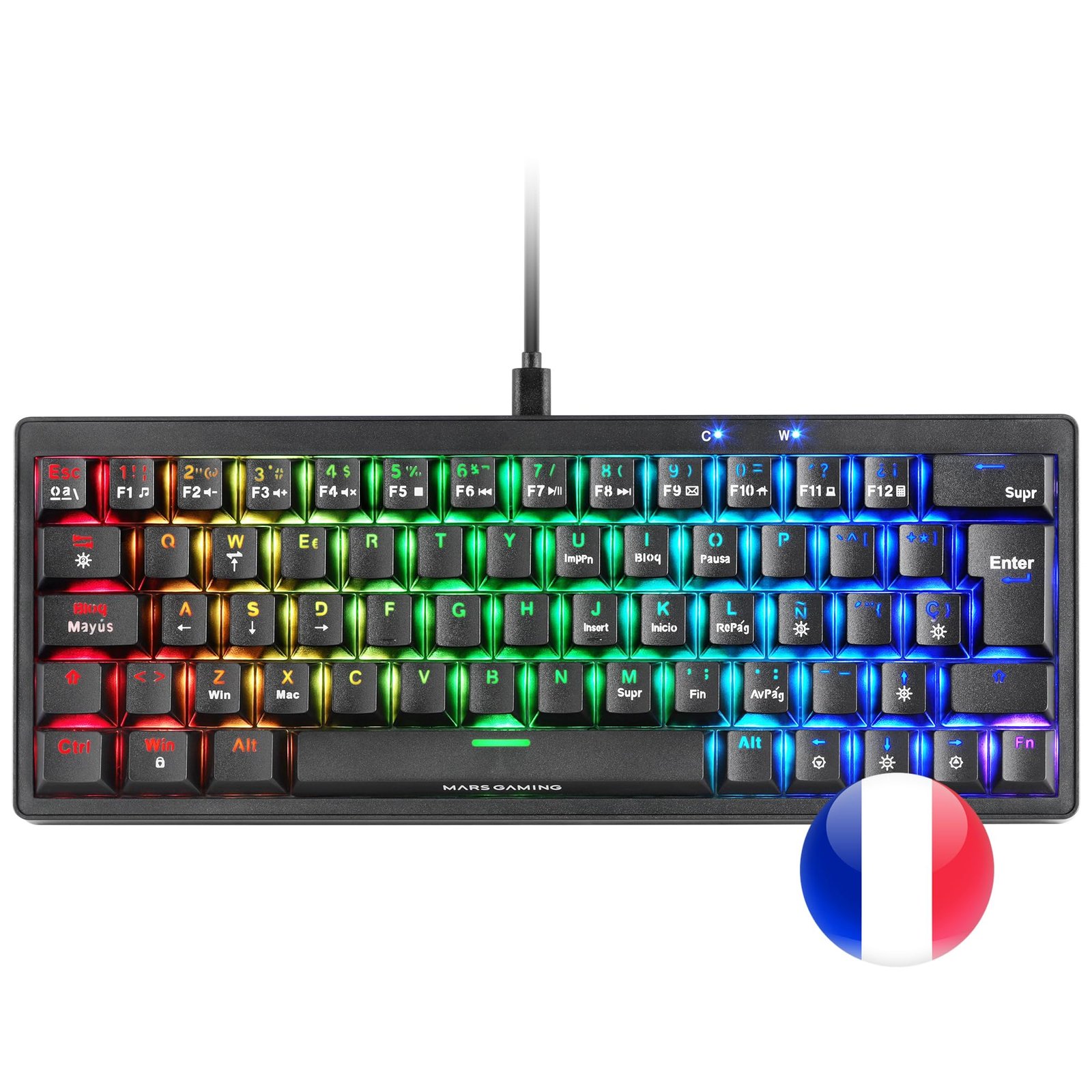 Clavier mecanique gaming - RGB, Switches pro