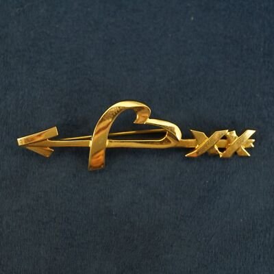 Tiffany Broches Flash Vintage - Plaque Or