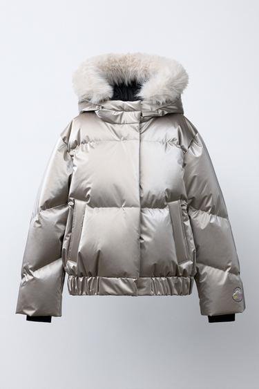 Zara Kids Jackets Coats Enfant - Argent