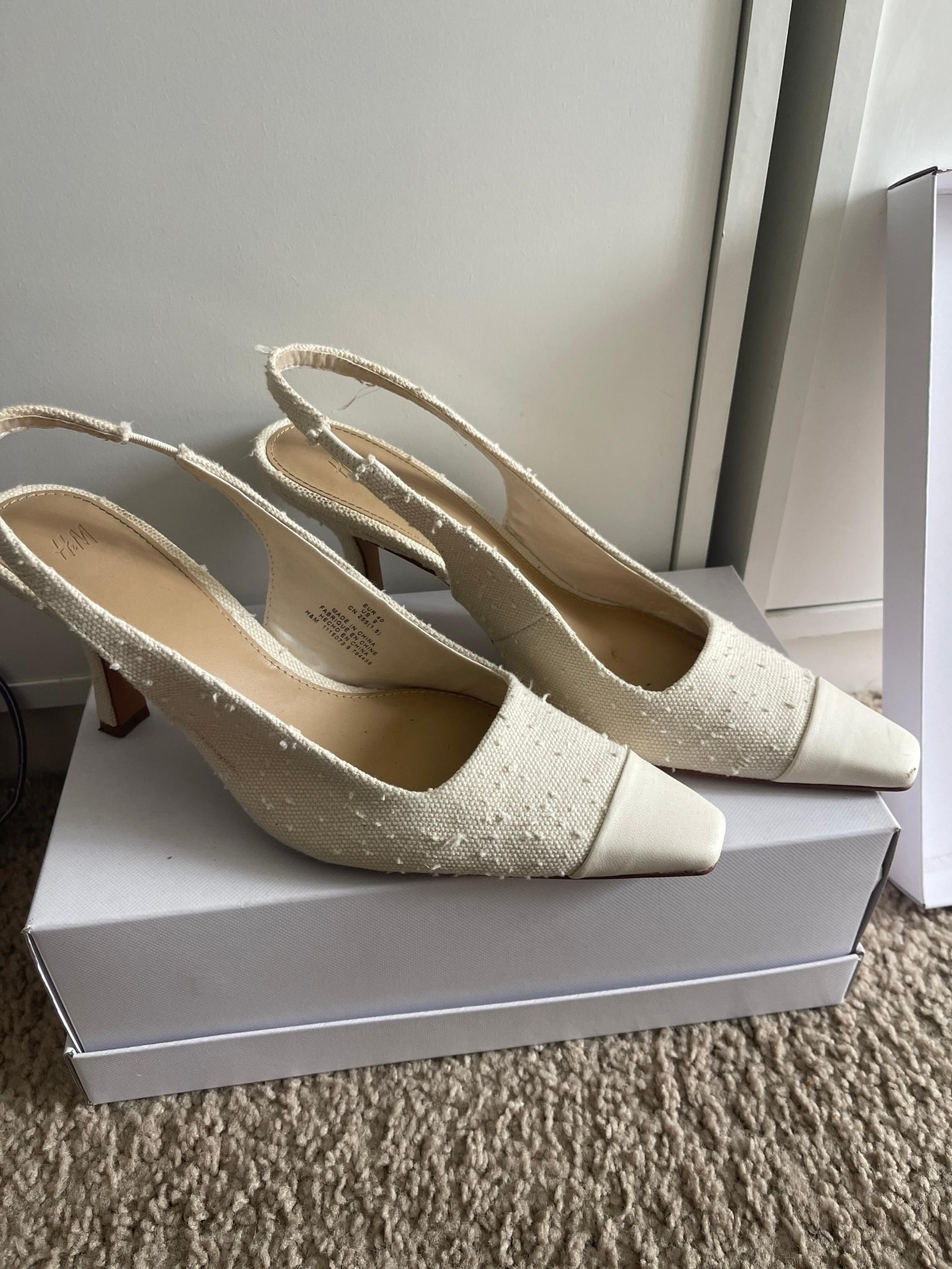 H&M Pumps Blanc