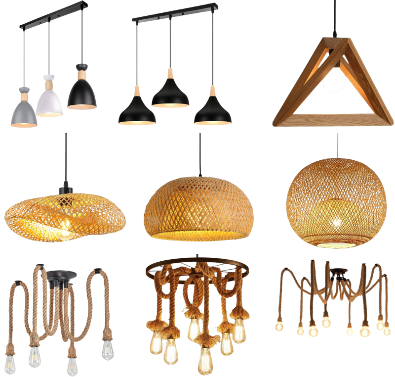 Lustres et suspensions