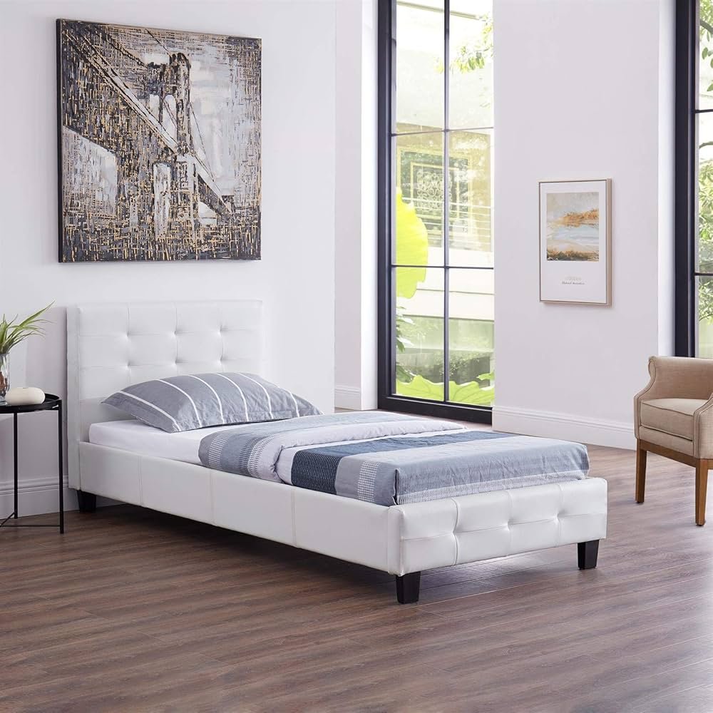 lit 1 personne avec sommier et matelas