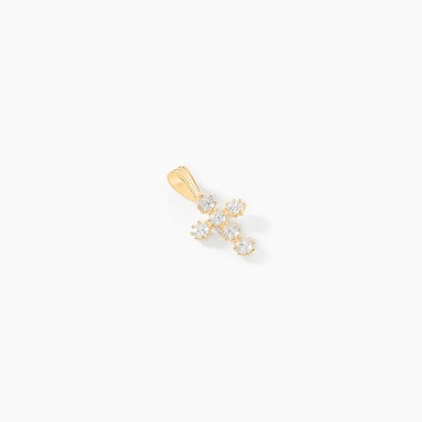 Histoire d'Or Pendentifs Croix Zirconium