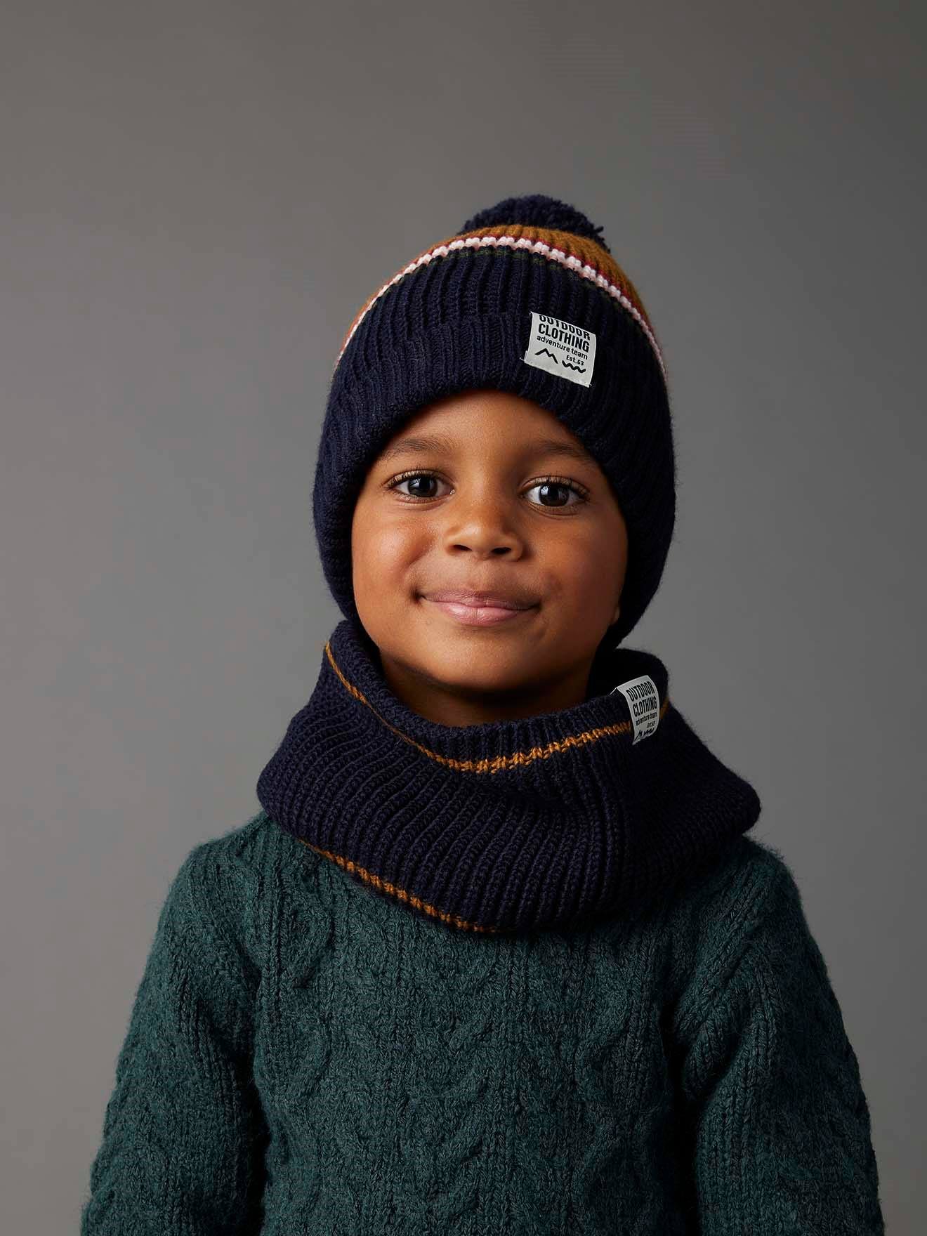 ensemble bonnet echarpe enfant