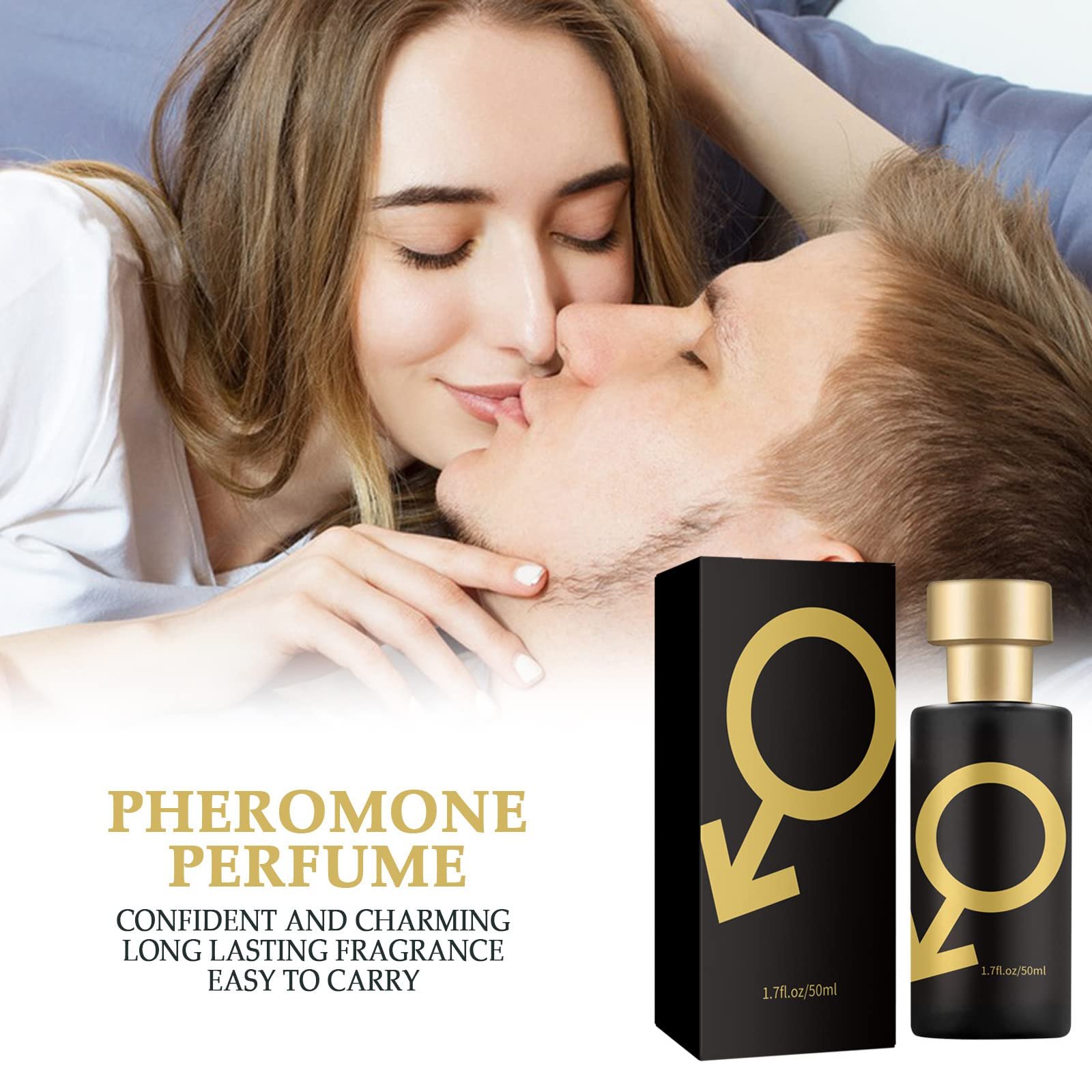 1.76oz Golden Perfume, Golden Pheromone Perfume, Cologne for ...