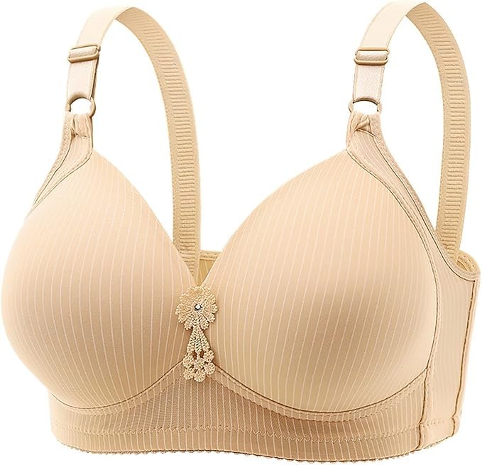 36c Women's Adjustable Strap Full Coverage Bra Comfortable ...